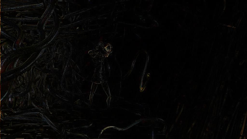 Unterschiede zwischen den Frames nach Verschieben um zwei Pixel nach rechts